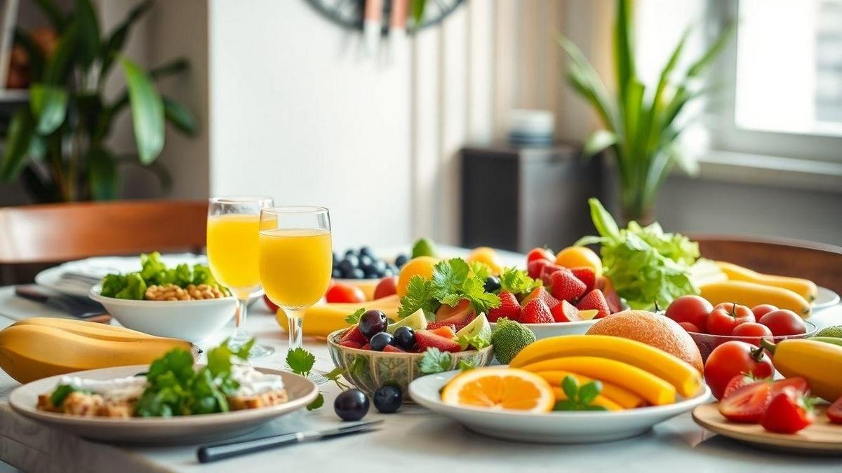 Alimentação Saudável para um Dia Produtivo Alimentação Saudável para um Dia Produtivo