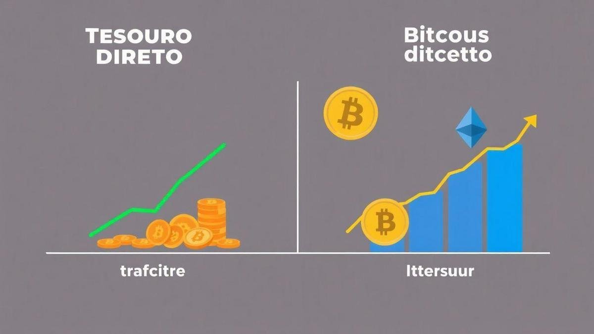 Comparação de Investimentos: Tesouro Direto vs. Criptomoedas