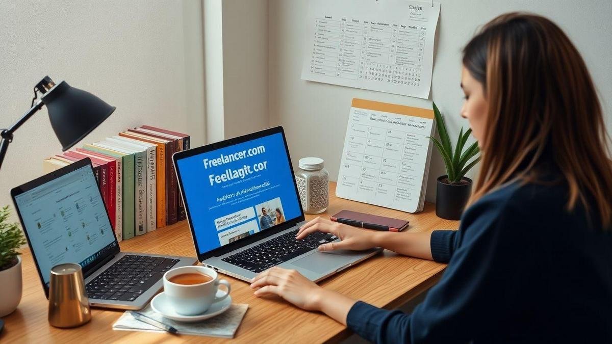 Passo a passo para se cadastrar no Freelancer.com